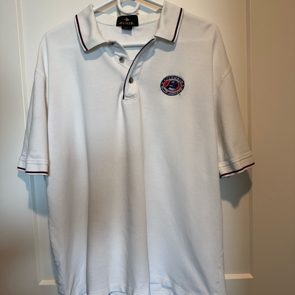 Vintage Polo - columbus blue jackets